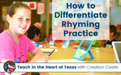 How to Differentiate Rhyming Words Practice for Your Students