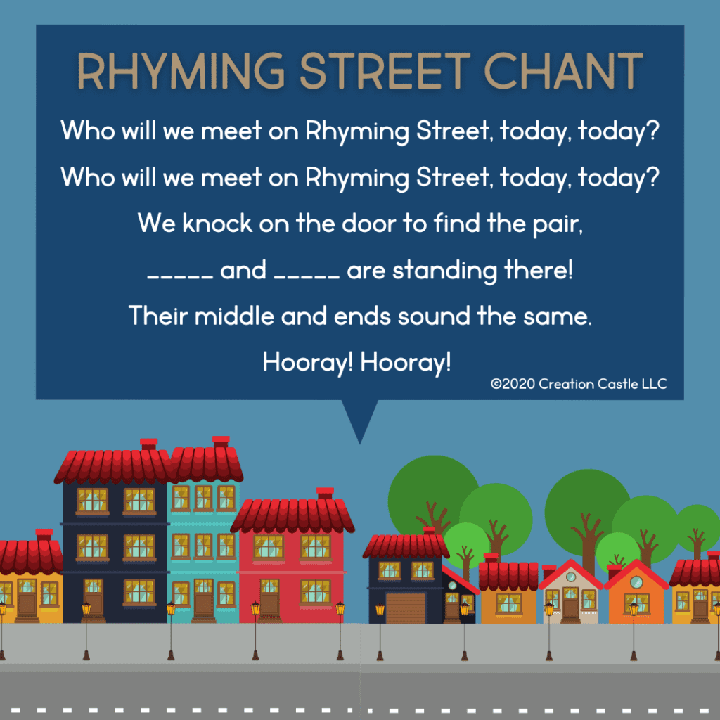 Rhyming Chant example