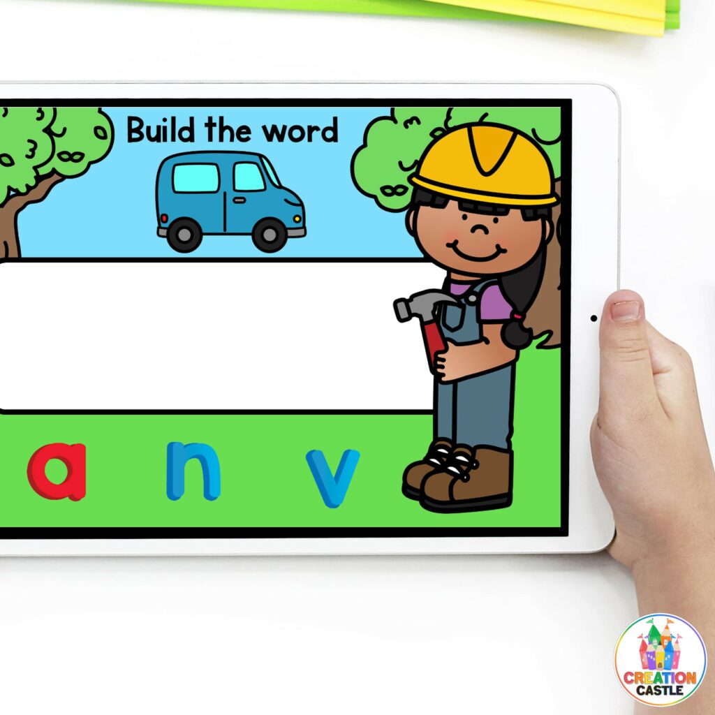 word building phonics activities