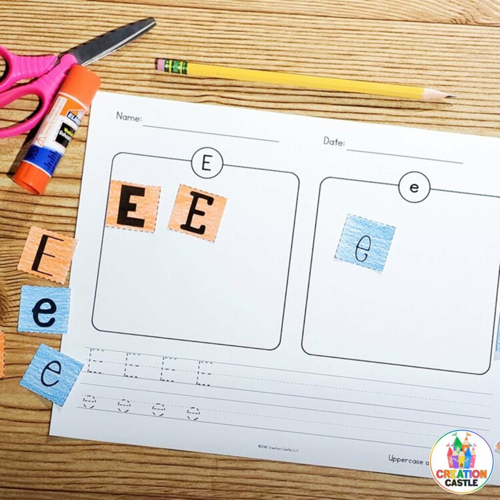 letters and sounds letter case sort