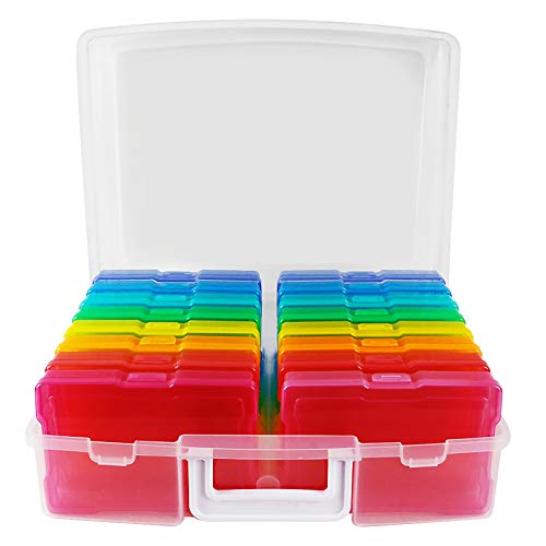 photo storage box for classroom centers organization and storage