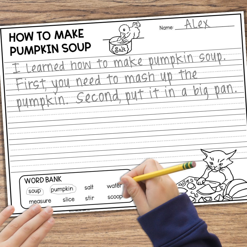 Pumpkin Soup How To Writing