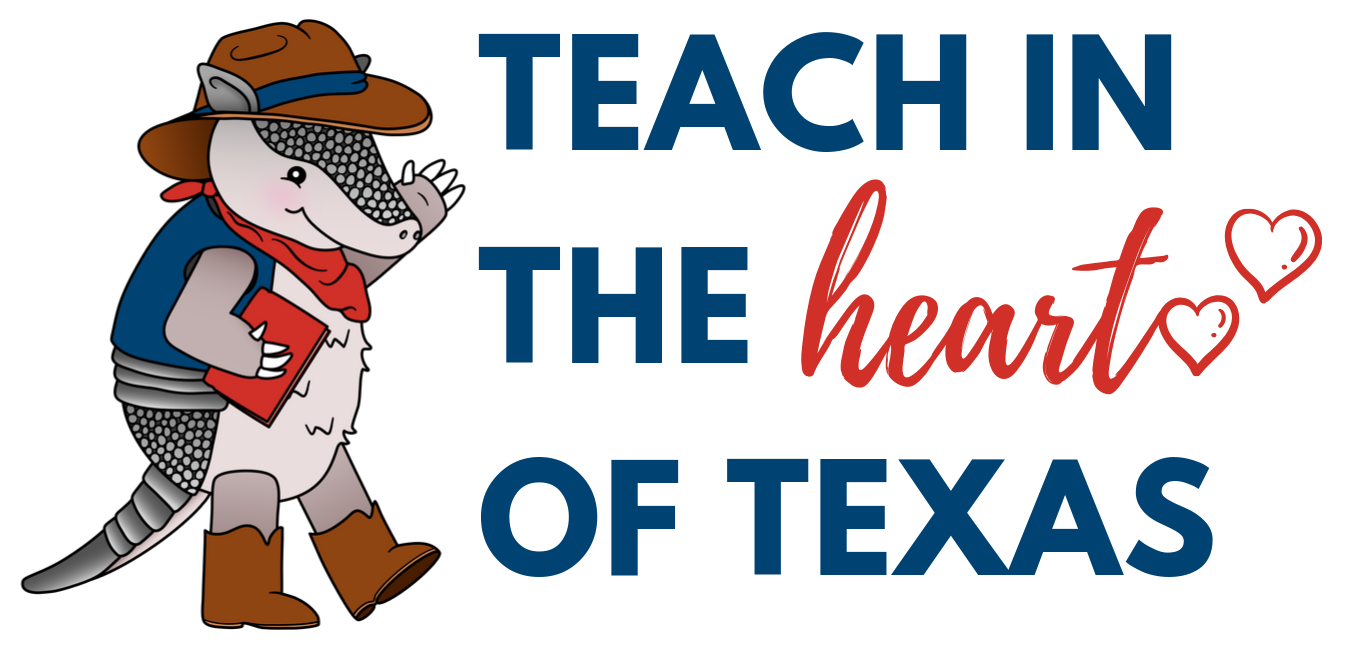 Teach in the Heart of Texas Website Banner