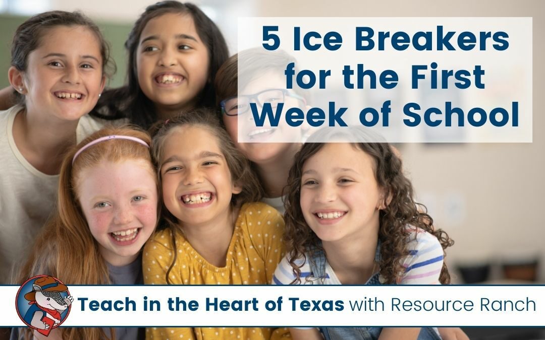 Five Quick and Fun First Week of Elementary School Ice Breakers