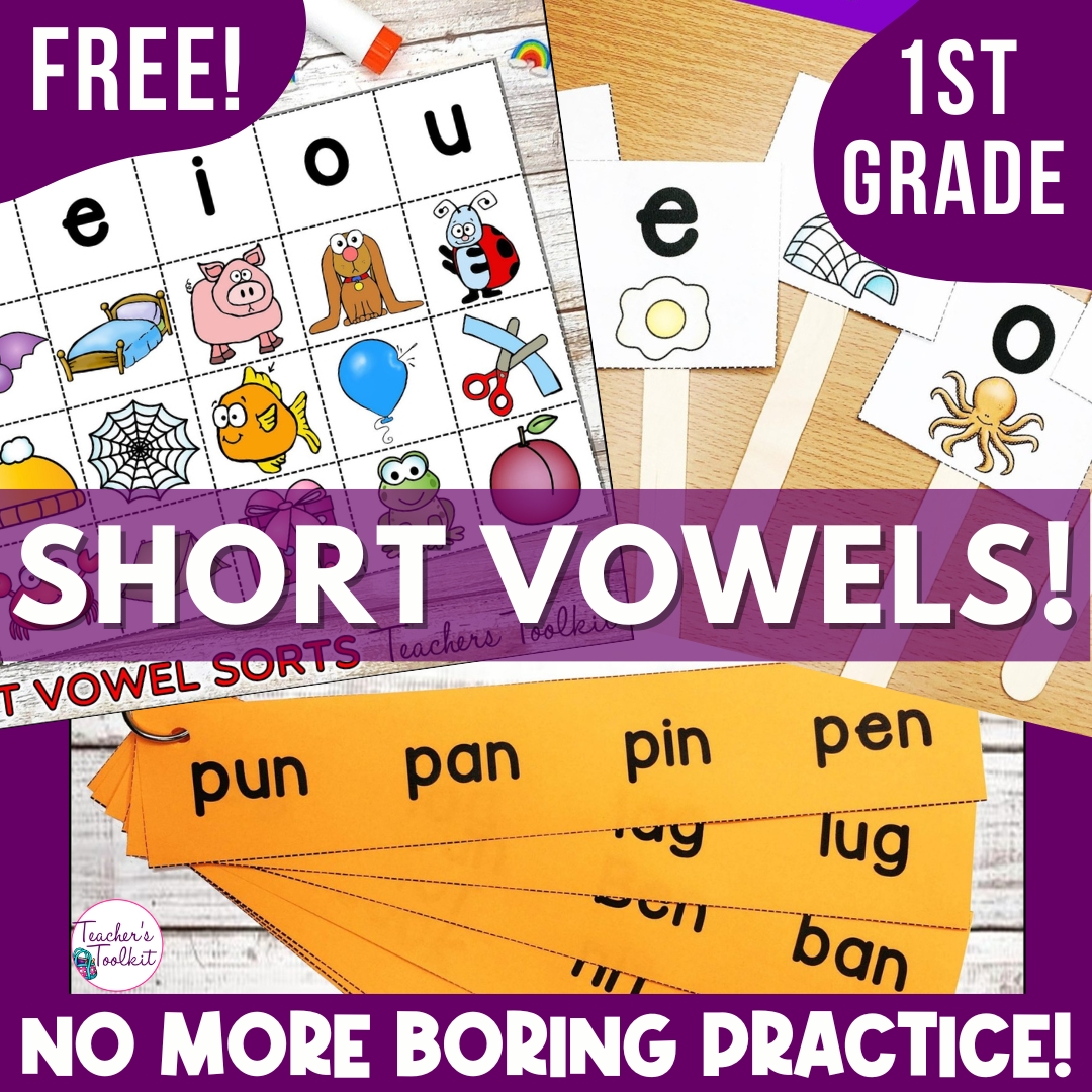 Teachers Toolkit short vowels